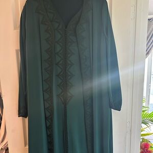 Moroccan Two Piece satin Kaftan